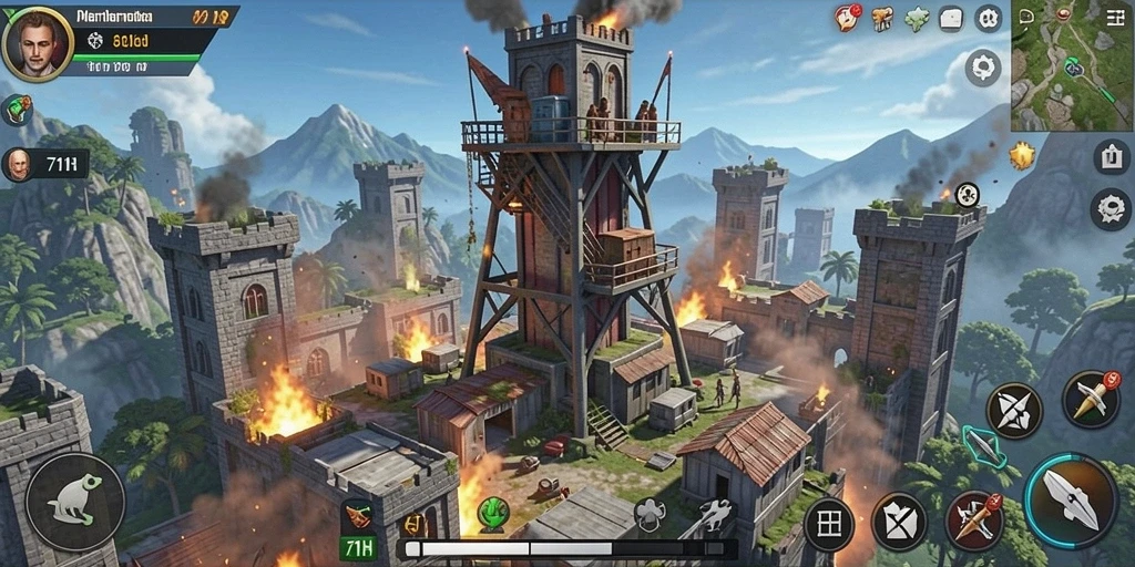 Tangkapan layar dari gameplay 71H yang menarik dan menegangkan.
