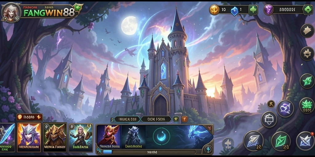 Menampilkan aksi seru Tower Defense di FANGWIN88