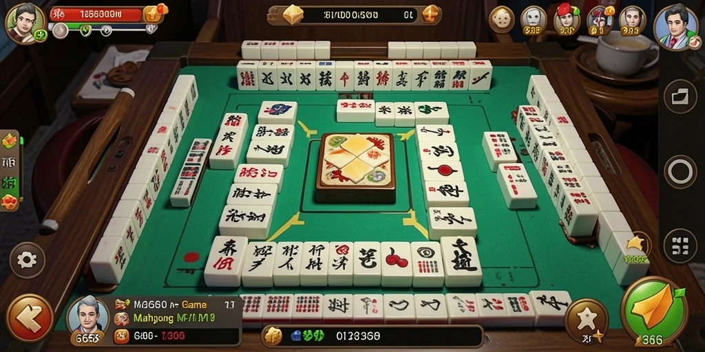Tampilan gameplay G668 menampilkan tantangan Mahjong yang menarik.