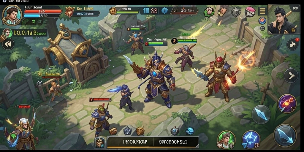 Screenshot gameplay INDORP menampilkan aksi strategi yang mendebarkan.