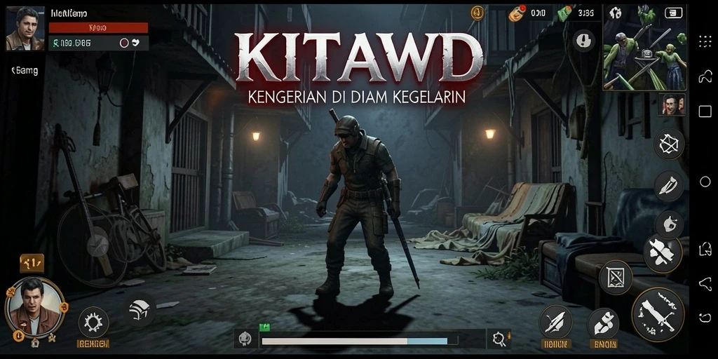 Pengalaman gameplay yang mendebarkan dalam suasana horor yang mencekam.