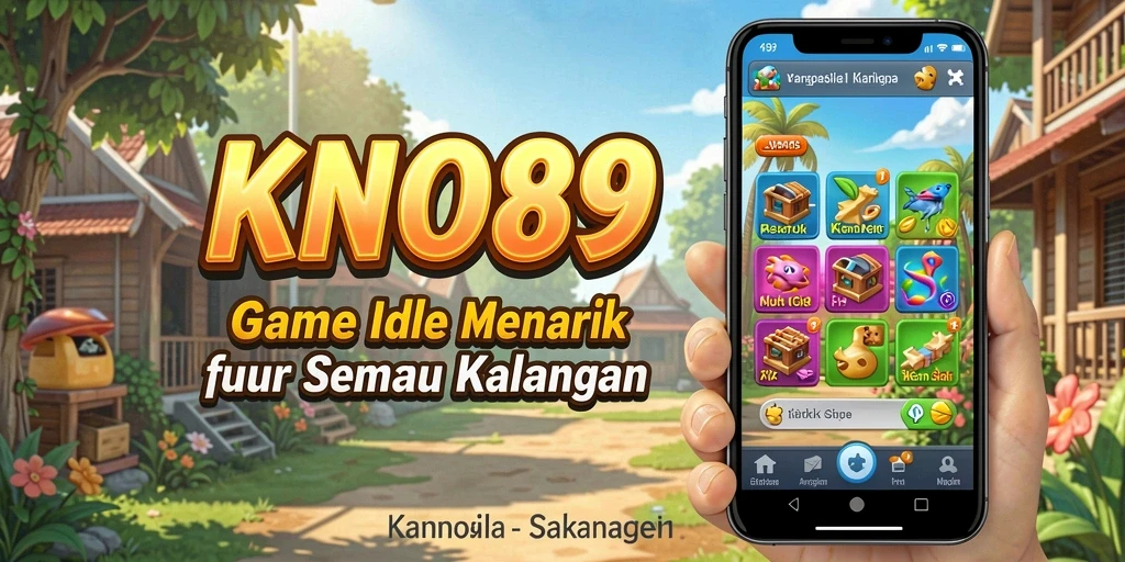 Screenshot gameplay KNO89 menampilkan keseruan dalam membangun sumber daya.