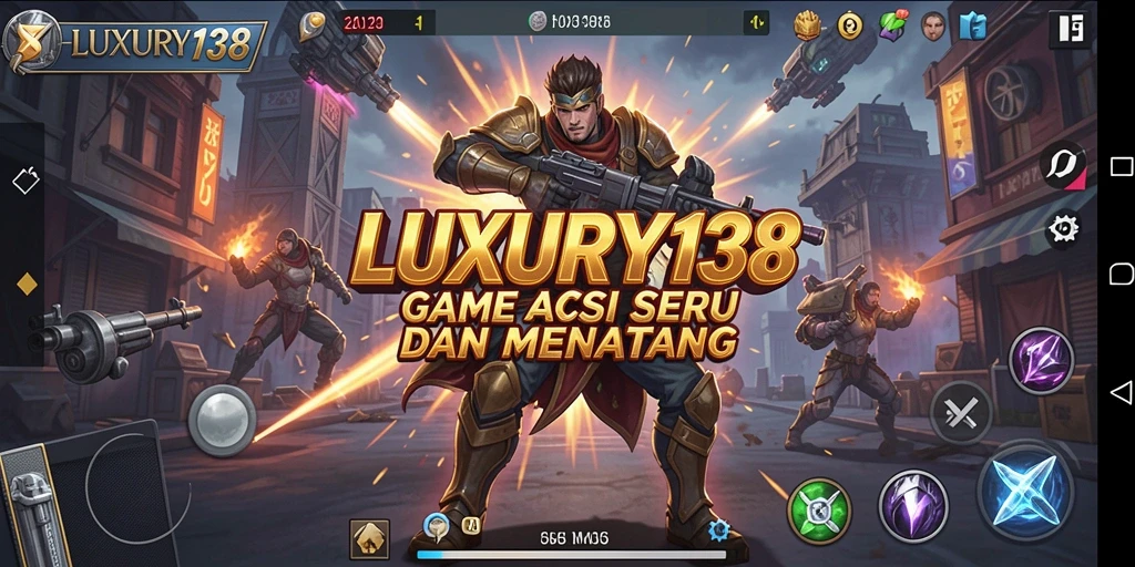 Gambar menarik dari gameplay mendebarkan LUXURY138