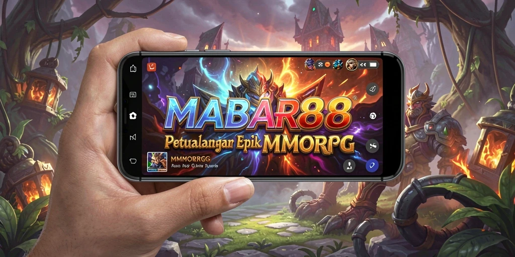 Tampilan gameplay mendebarkan di dunia fantasi MABAR88.