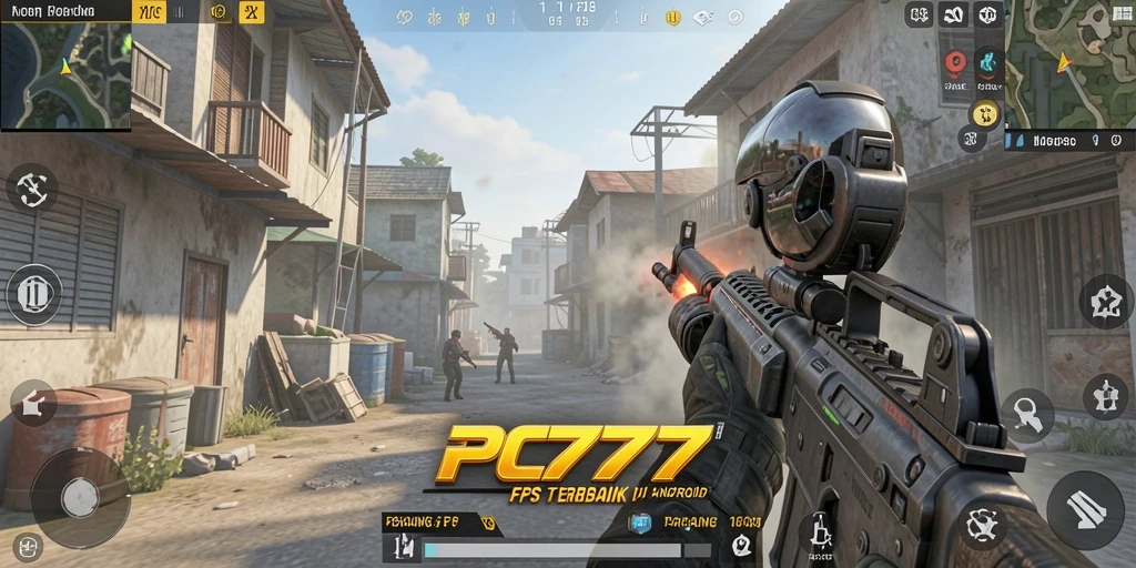 Tampilan gameplay PC777 yang memukau saat pertempuran intens.