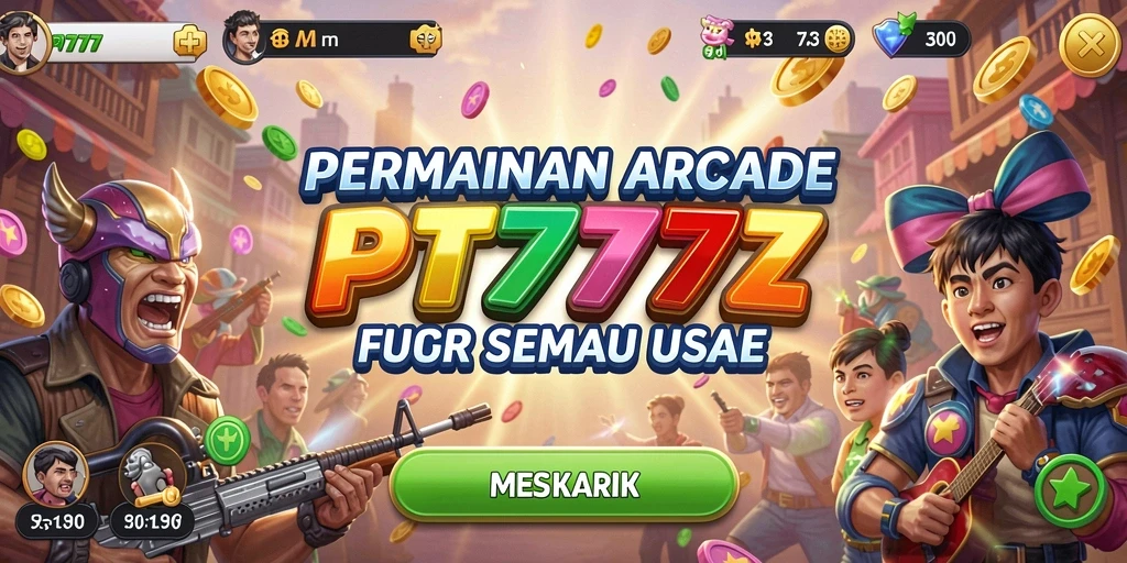 Gameplay seru dari PT777 dengan tantangan Arcade yang menarik.