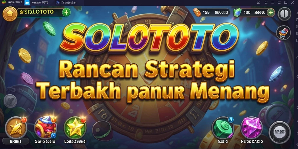 Tangkapan layar menampilkan momen strategi mendebarkan dalam SOLOTOTO.