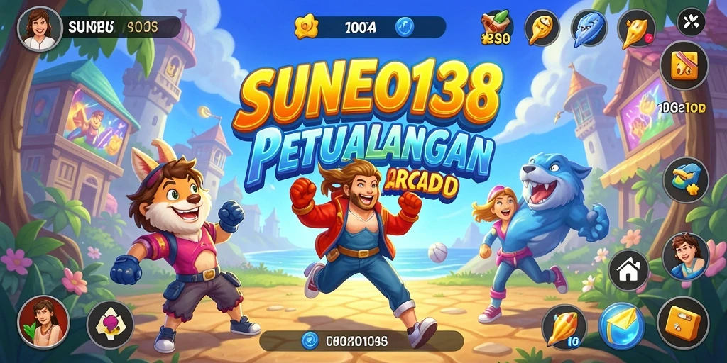 Tampilan gameplay SUNEO138 yang menampilkan aksi seru dan penuh warna.