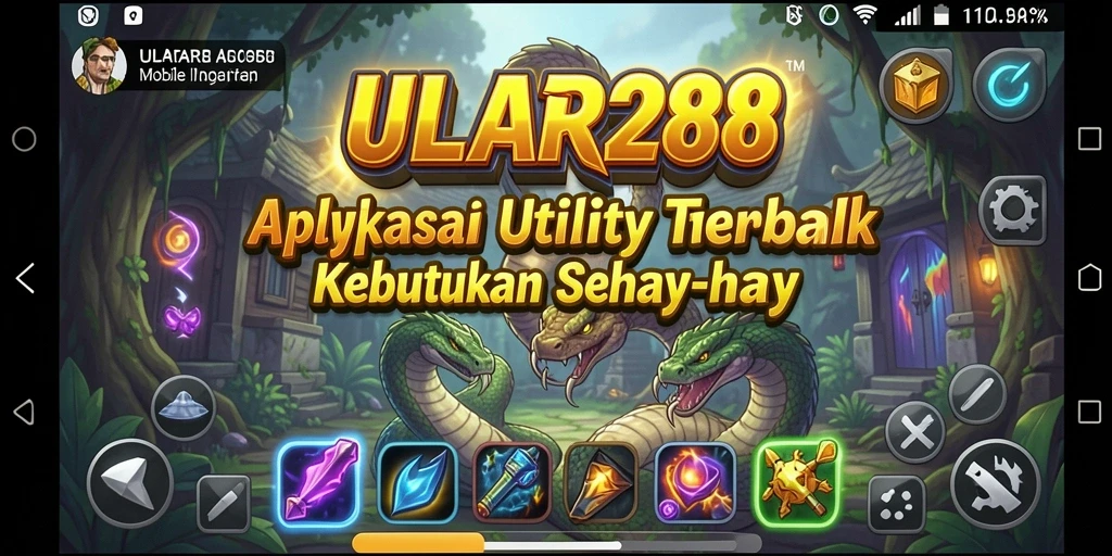 Screenshot ULAR288 menunjukkan fitur pengingat dan catatan yang ramah pengguna.