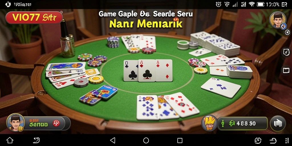 Gameplay menarik Gaple di VIO77 dengan tampilan yang menawan.
