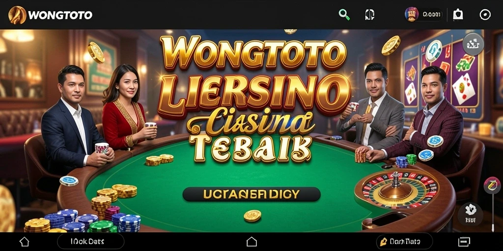 Tangkapan layar permainan Live Casino yang menarik di WONGTOTO.